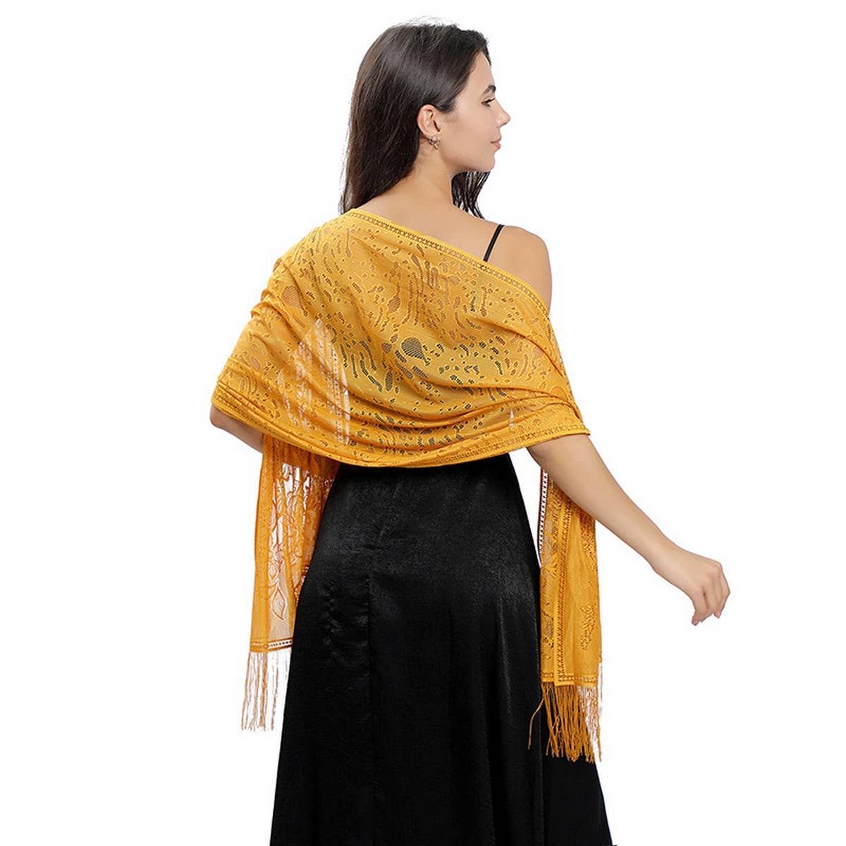 Flower Lace Shawl