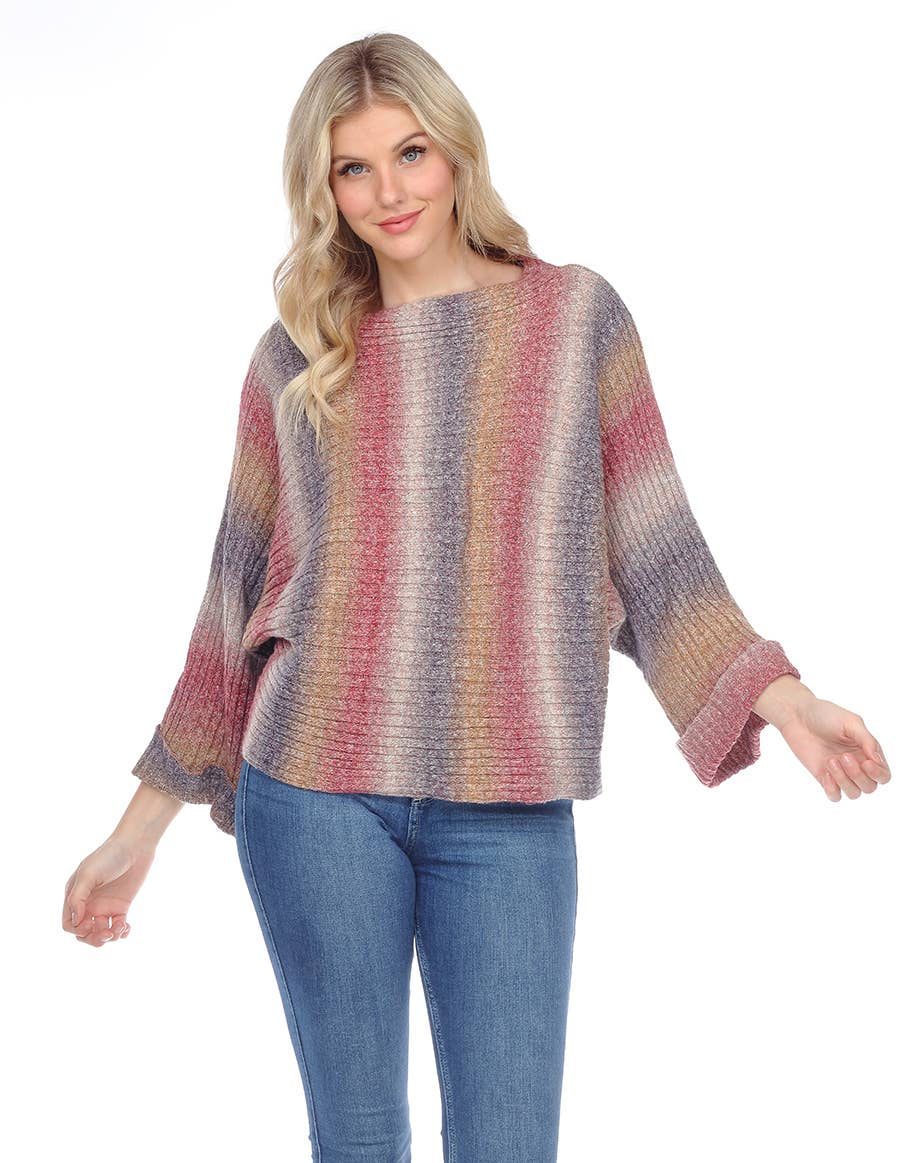 Dolman Sleeve Vintage Aesthetic Knit Sweater