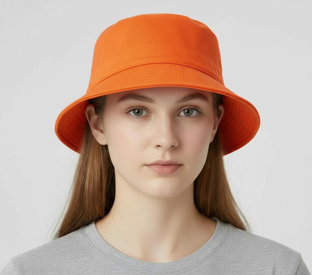 Bucket Hat Premium Cotton Adjustable Size