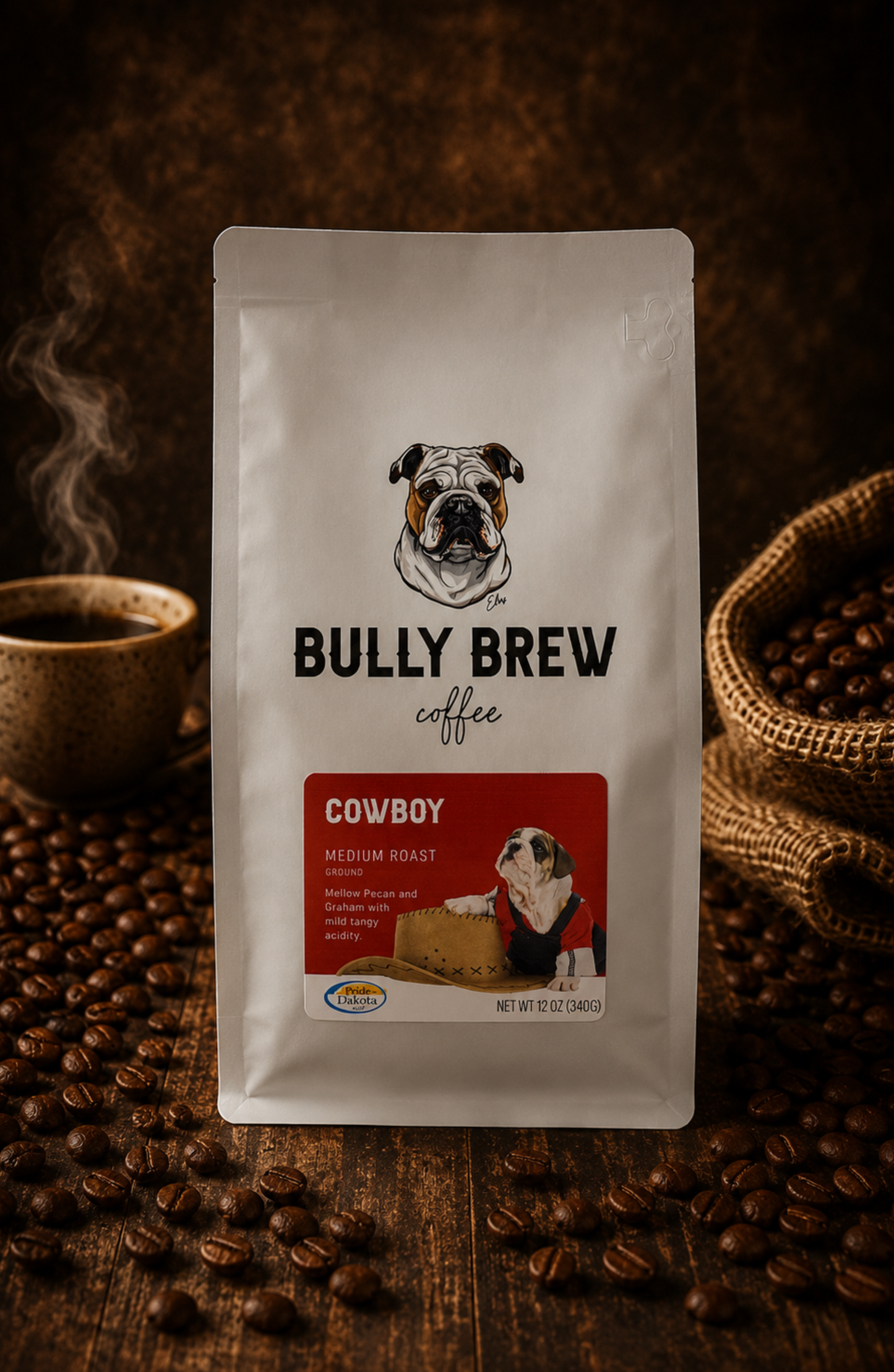 Bully Brew Coffee Cowboy Medium Roast Blend
