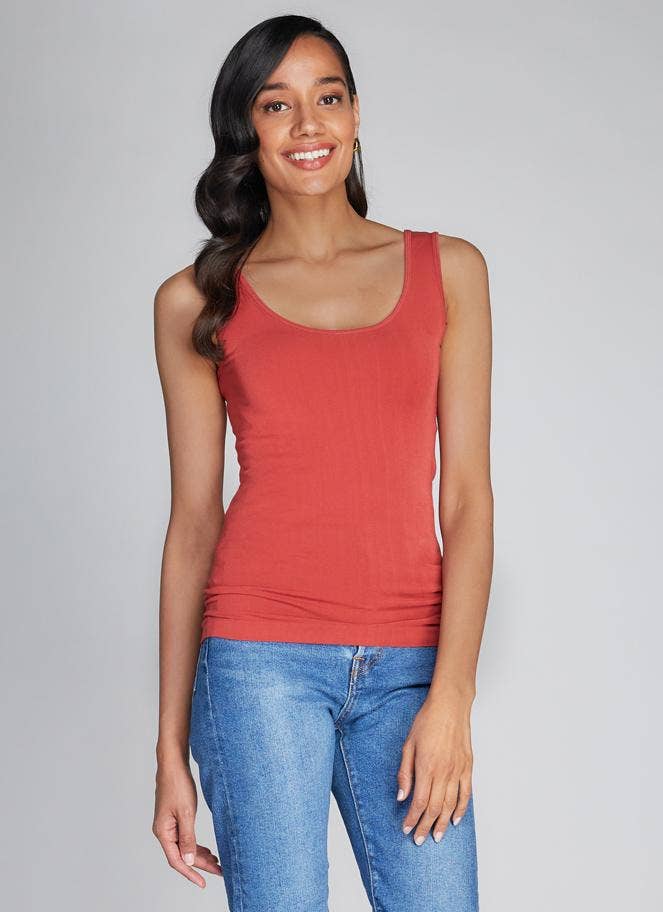 Bamboo Tank with Wide Straps