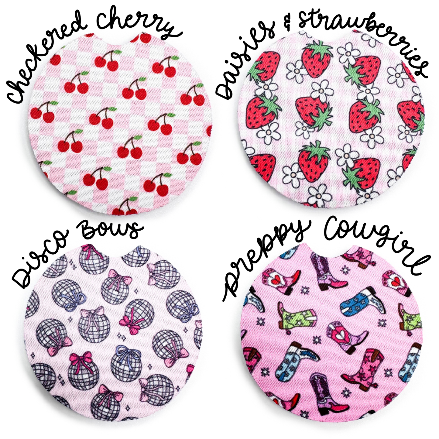 Car Coaster Set - Neoprene