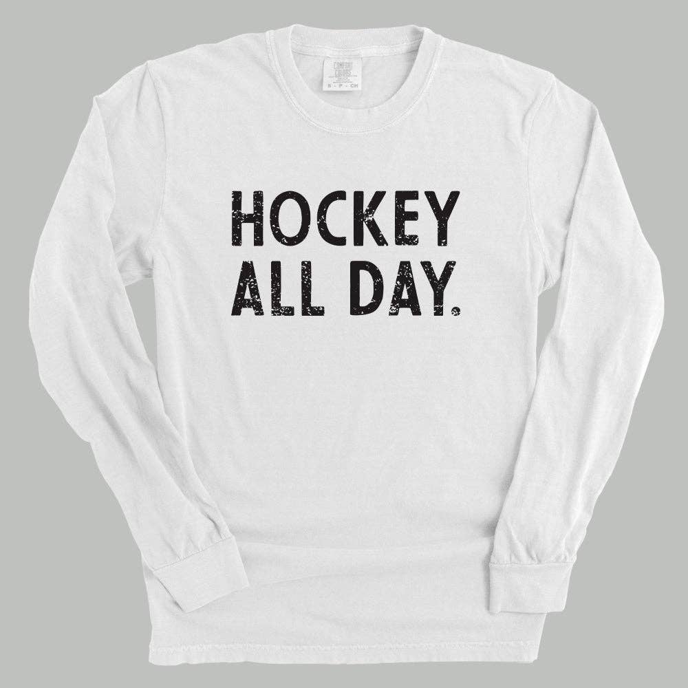Hockey All Day Long Sleeve Shirt