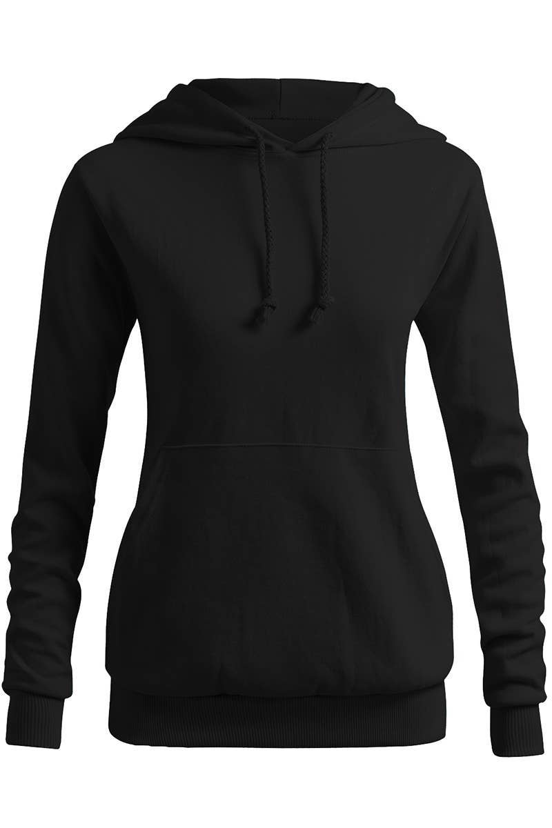 Basic Lightweight Pullover Hoodie