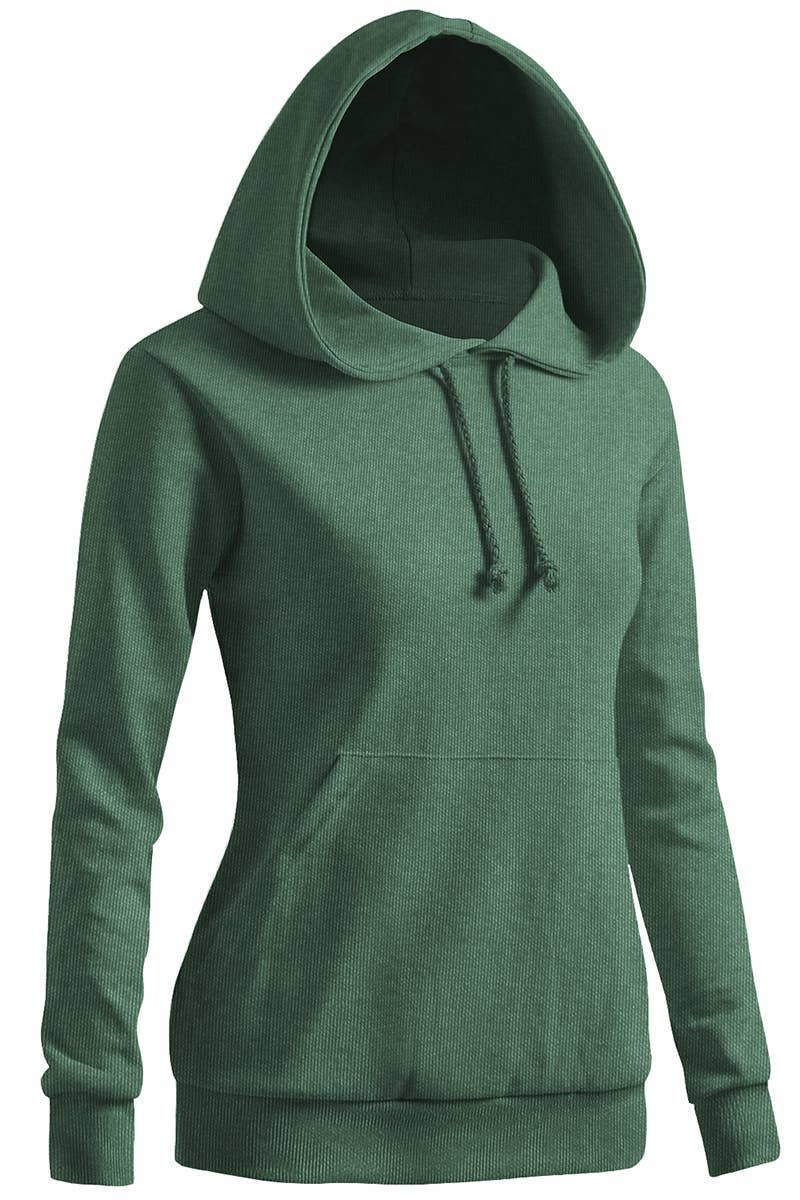 Basic Lightweight Pullover Hoodie