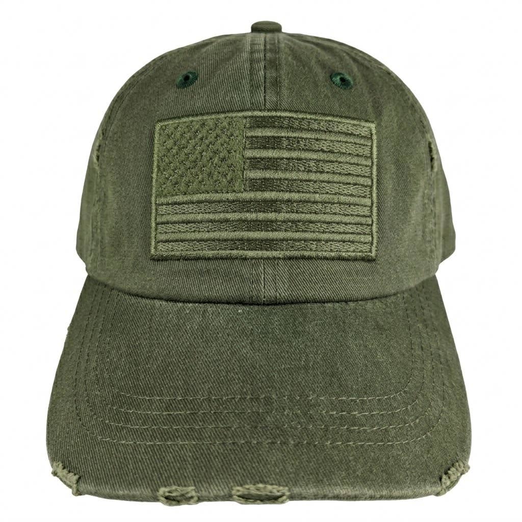 Tactical Flag Baseball Cap with side Eagle
