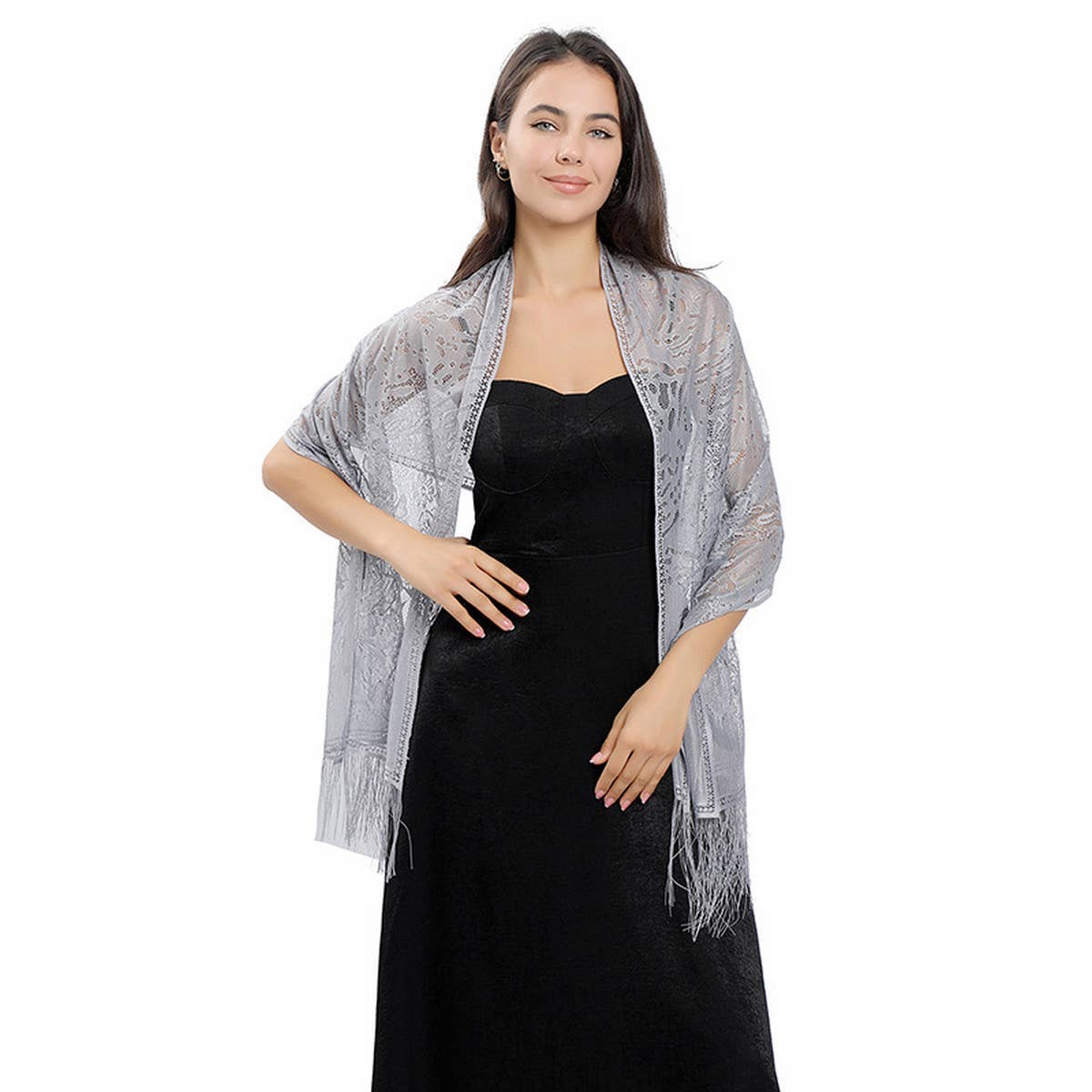 Flower Lace Shawl