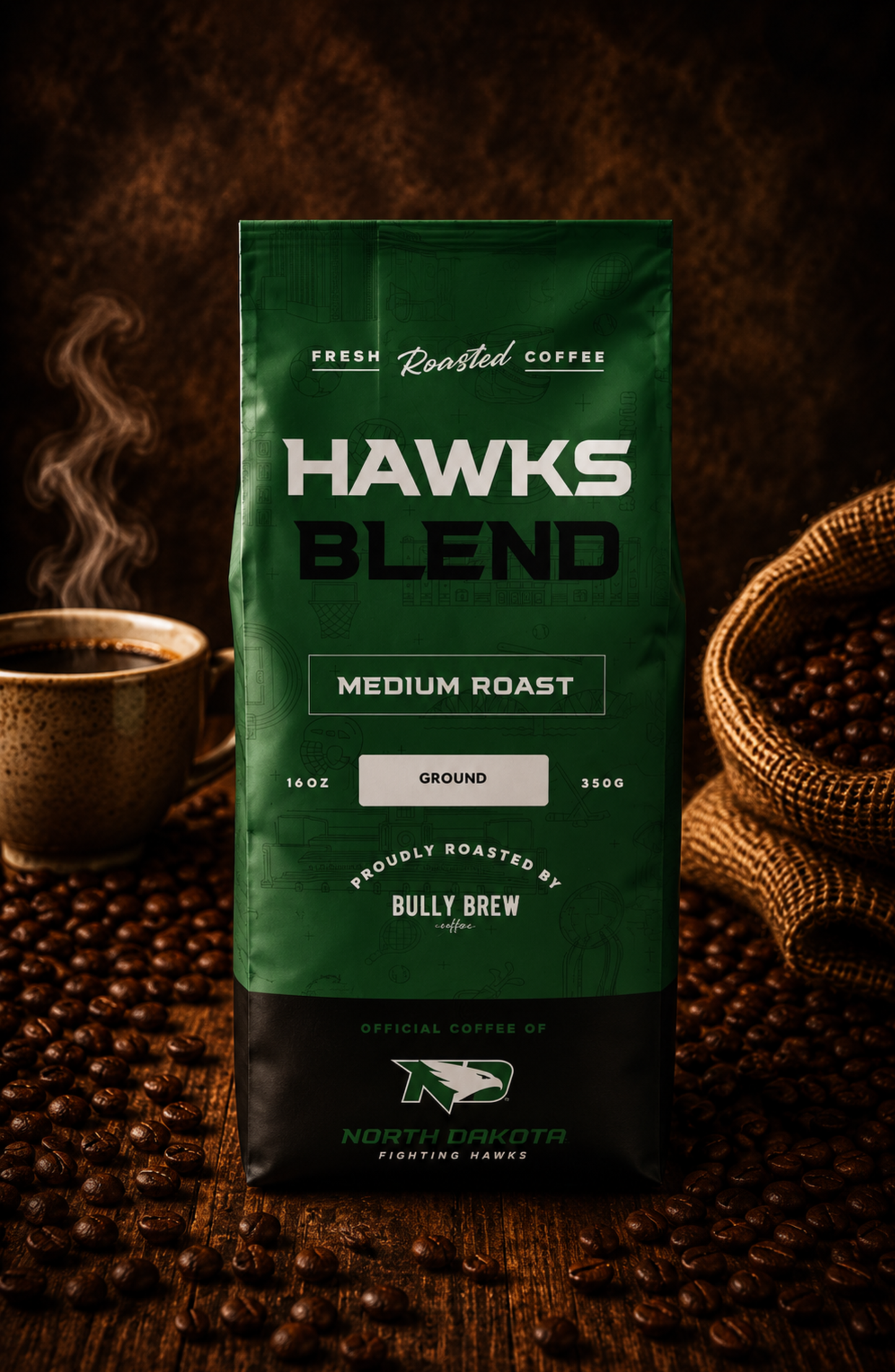 Bully Brew Coffee Cowboy Medium Roast Blend