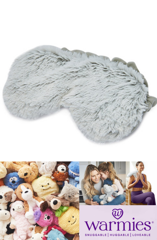 Warmies Marshmallow Gray Eye Mask