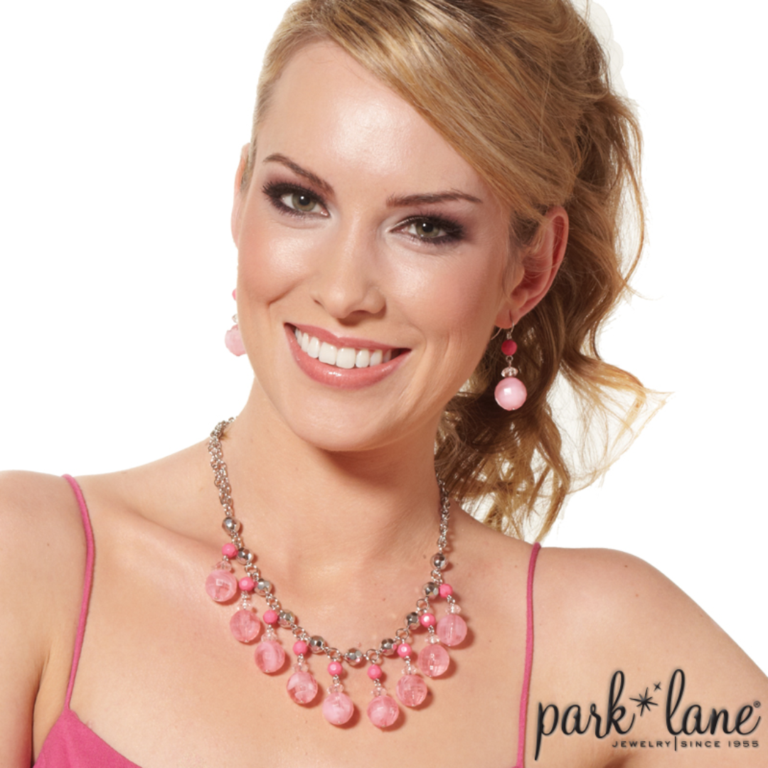 Park Lane Pink Champagne Necklace