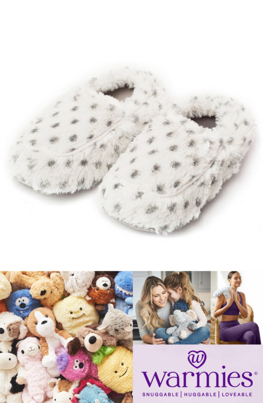 Warmies Snowy Slippers