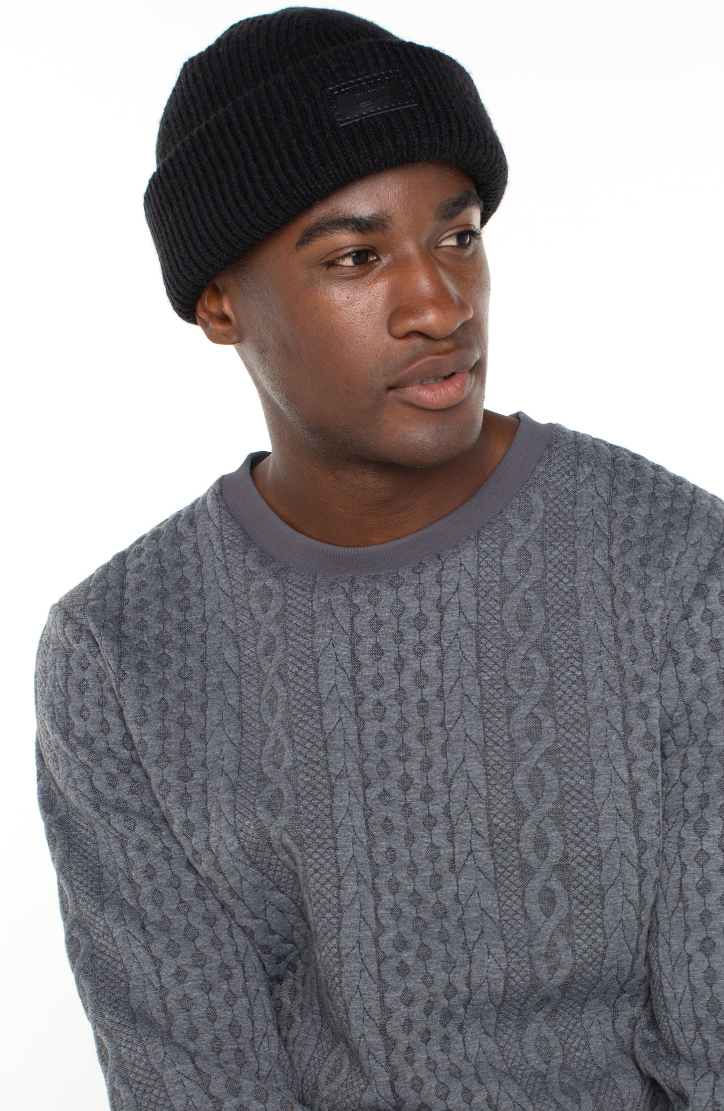 Liverpool Double Layer Unisex Beanie (Black)