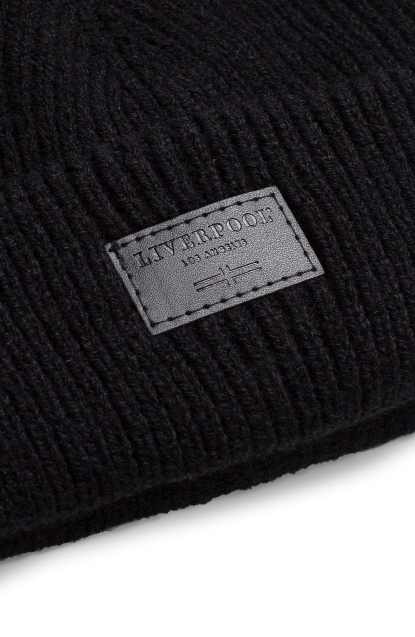 Liverpool Double Layer Unisex Beanie (Black)