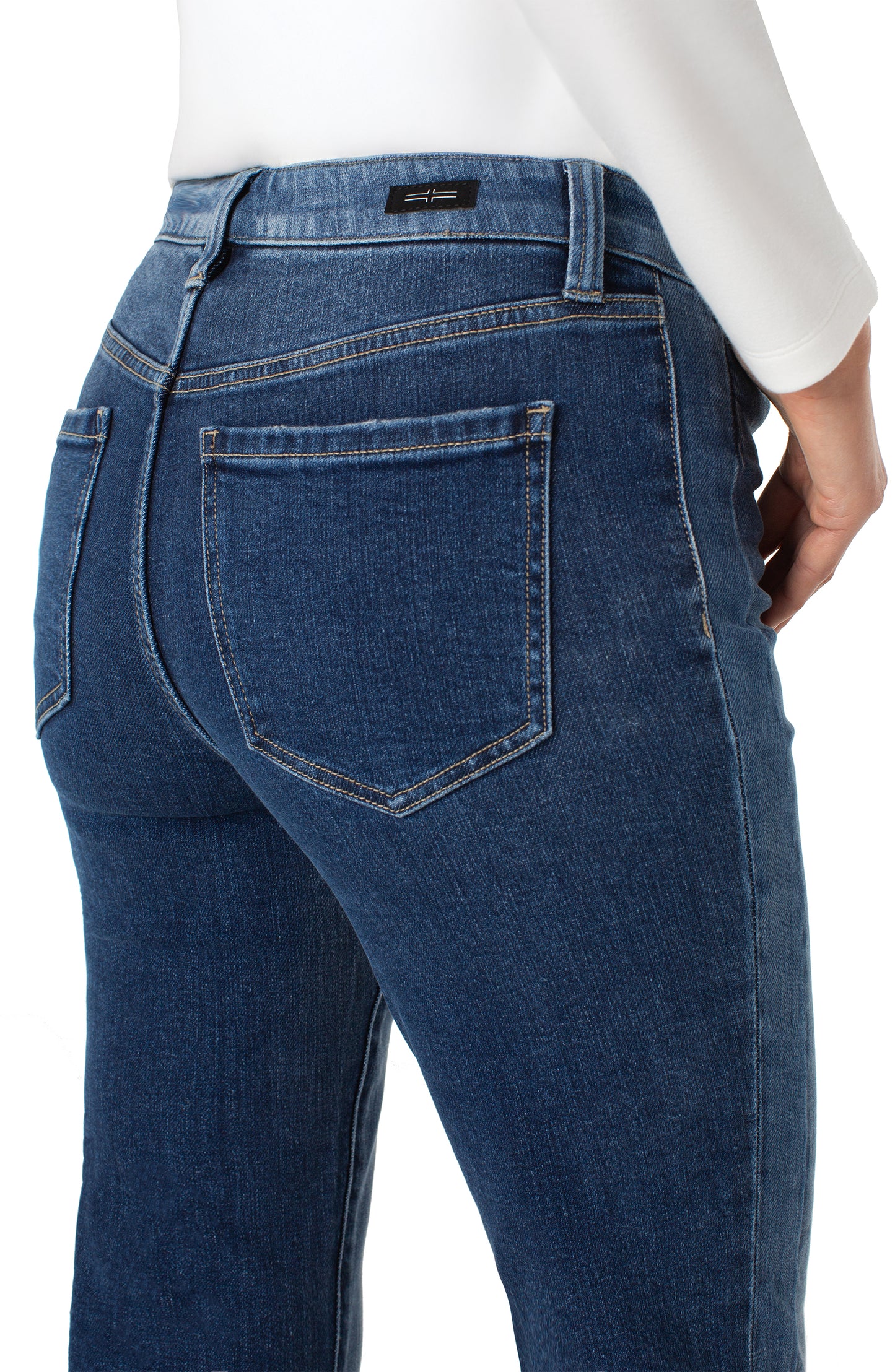 Liverpool Hannah Flare w/ Blocking Details (32" inseam)