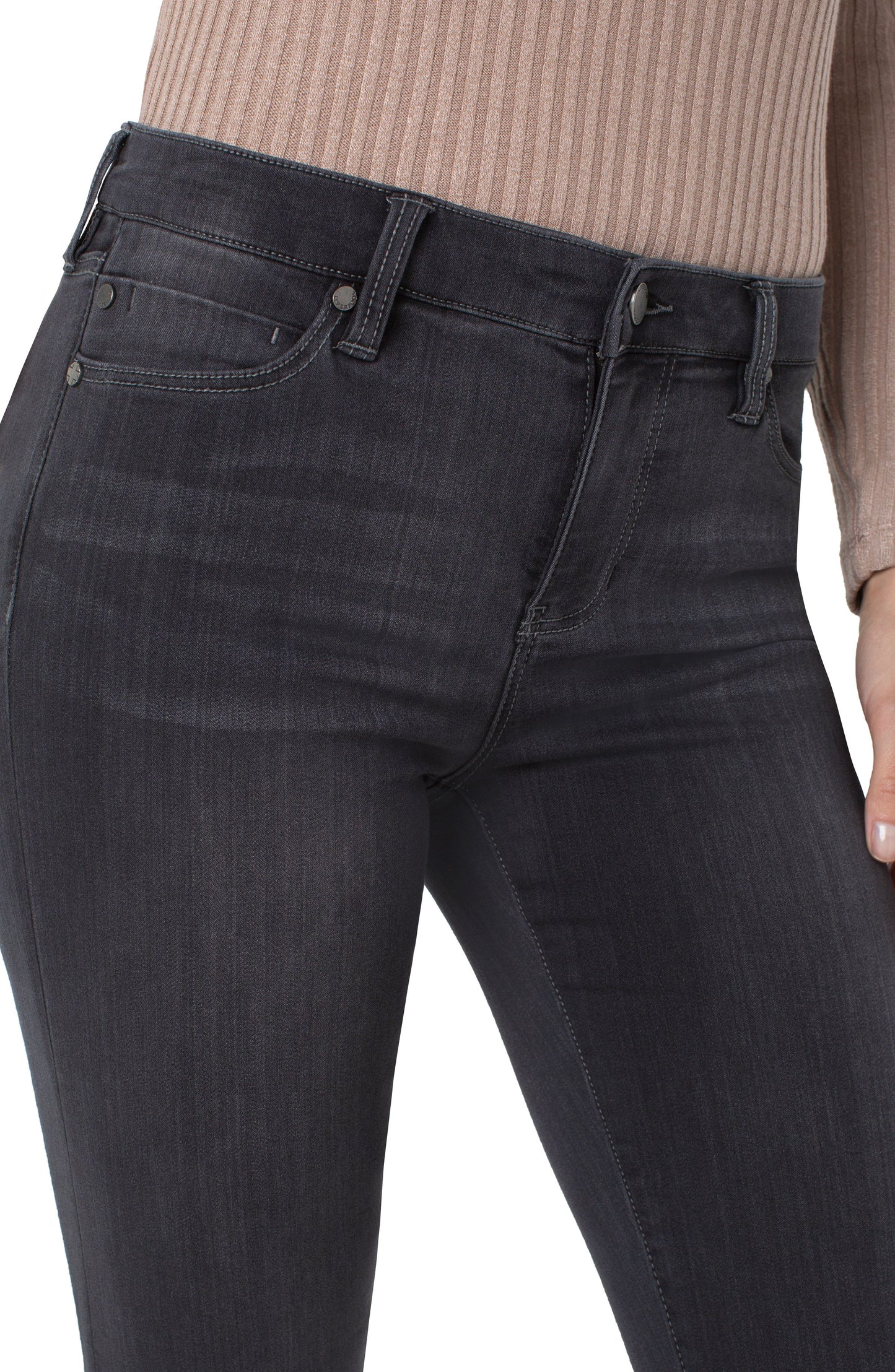 Liverpool Abby Skinny (30" inseam) (Meteorite Wash)