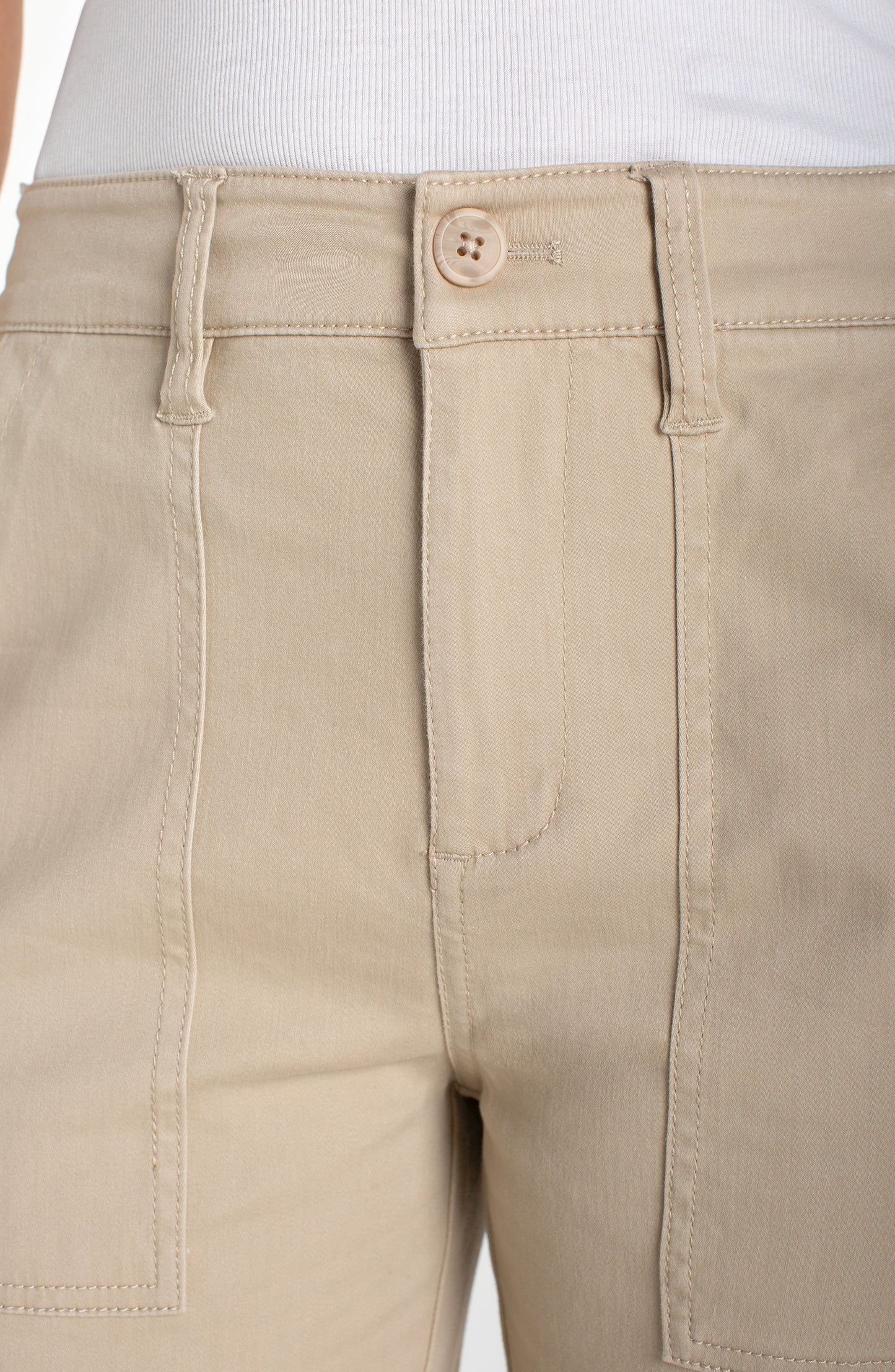 Liverpool Utility Crop With Side Tabs