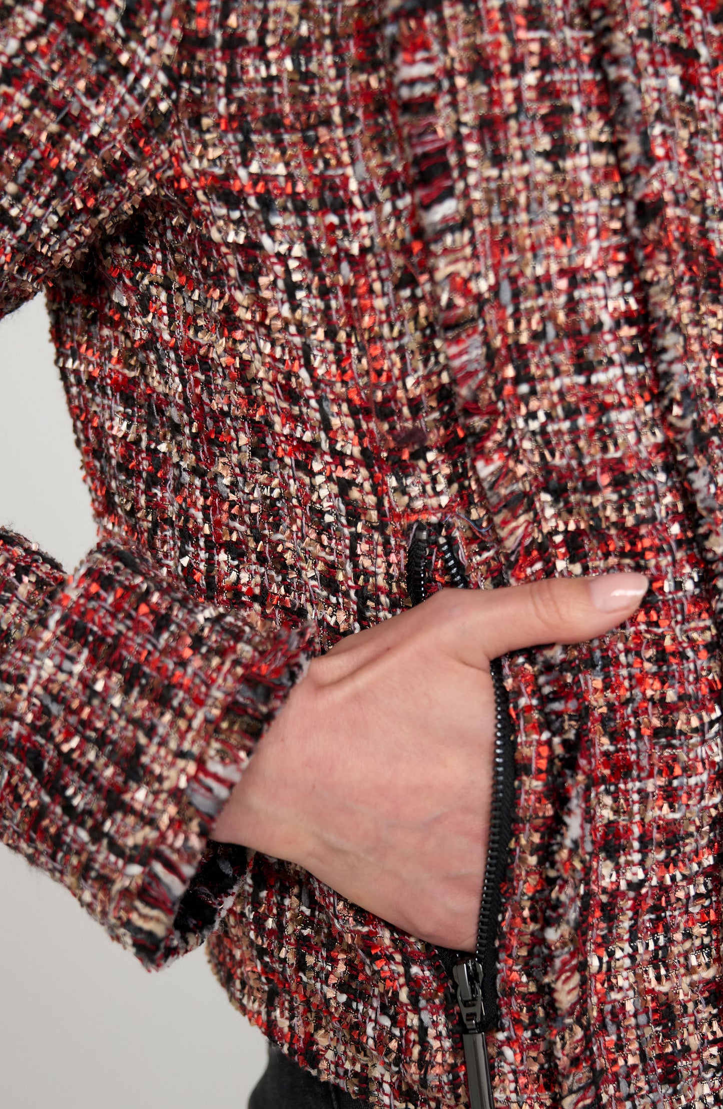 Liverpool Zip Jacket W/ Fringe