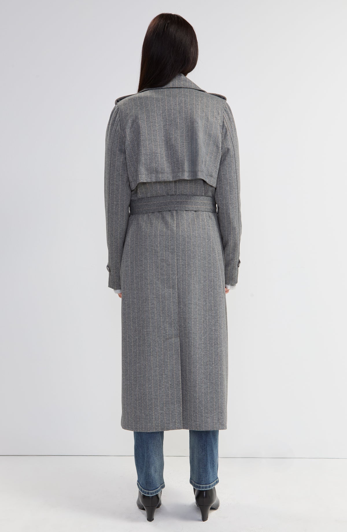 Liverpool Maxi Belted Trench Coat