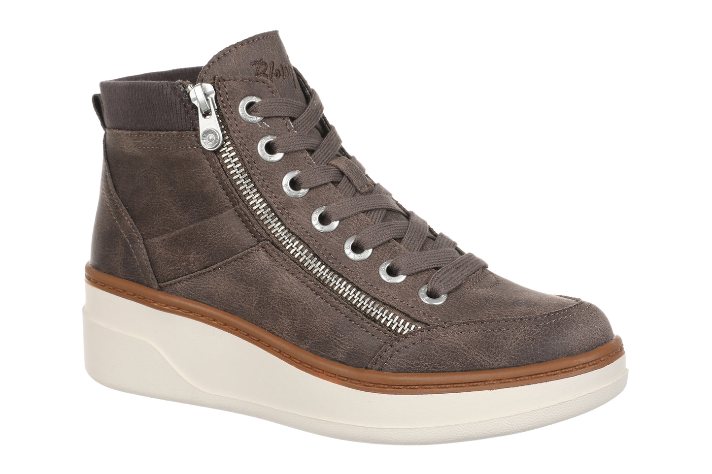 Blowfish Malibu Camden Wedge Sneaker Boot (Grey)