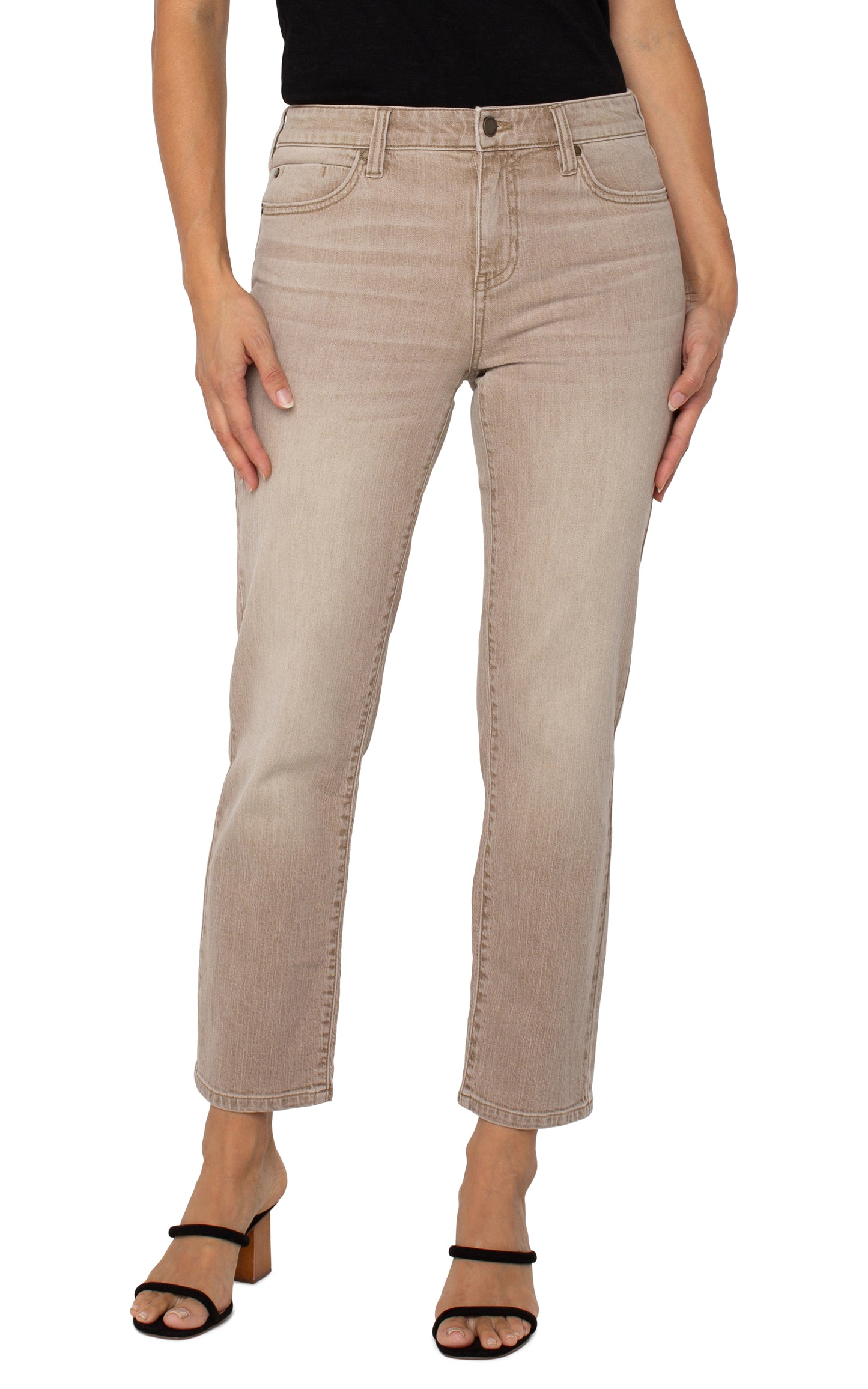 Liverpool Live Non-Skinny Skinny 28" Inseam (Vintage Khaki)