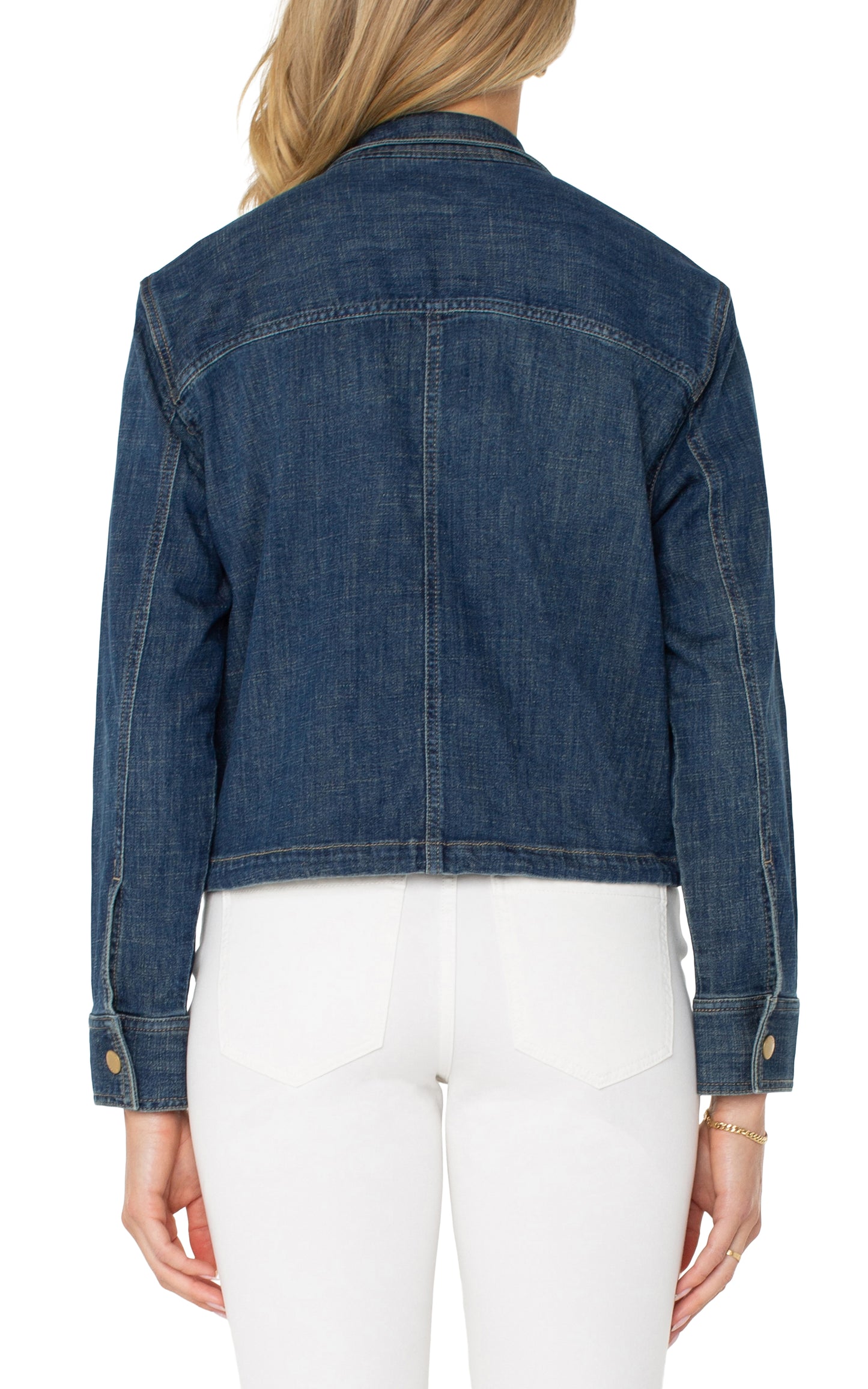 Liverpool Cropped Cargo Jacket (Laguna Beach)