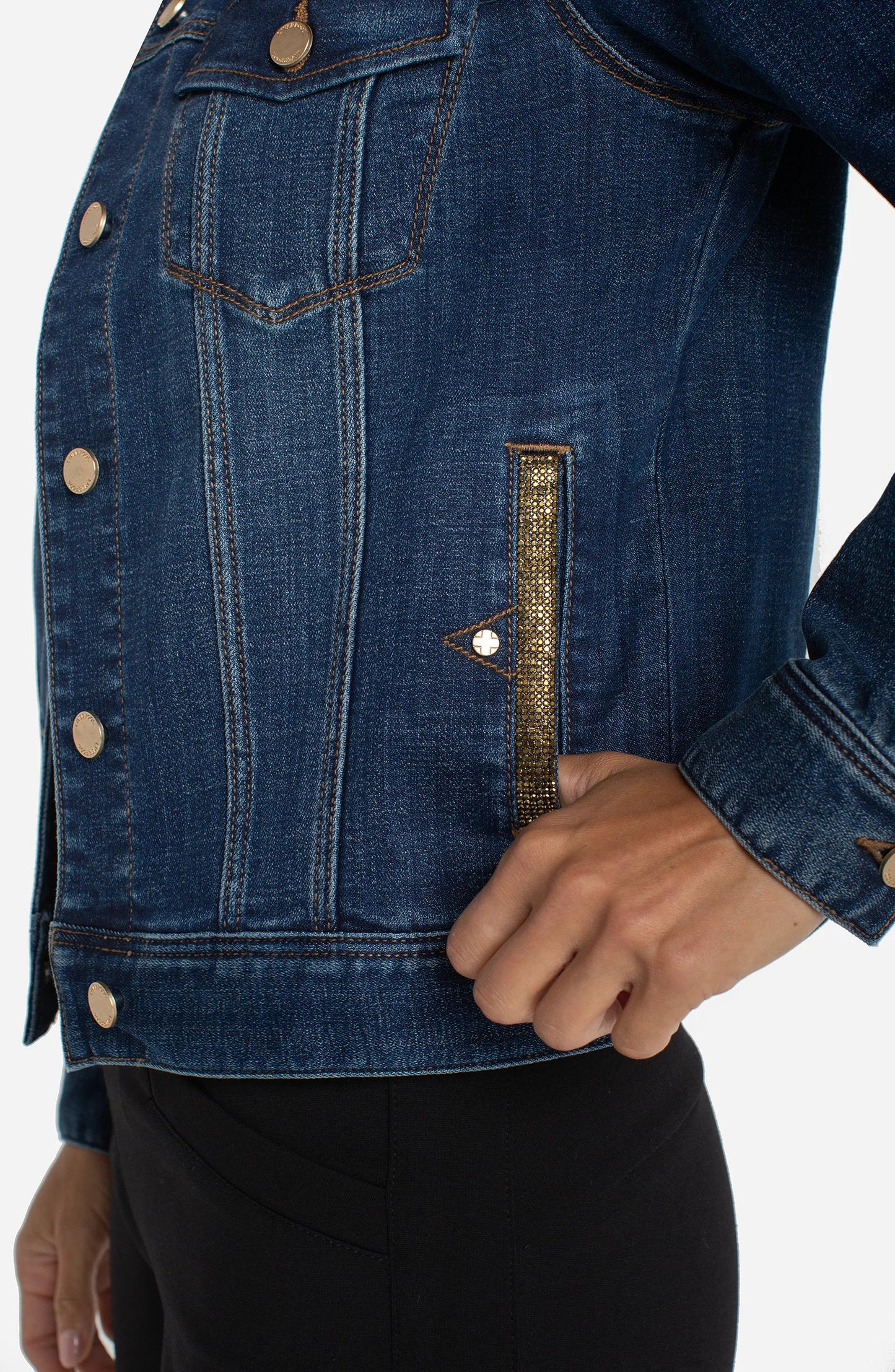 Liverpool Classic Jean Jacket Luxe Collection (Steady Heart)