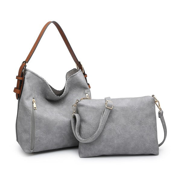 Hobo bag with Crossbody Bag