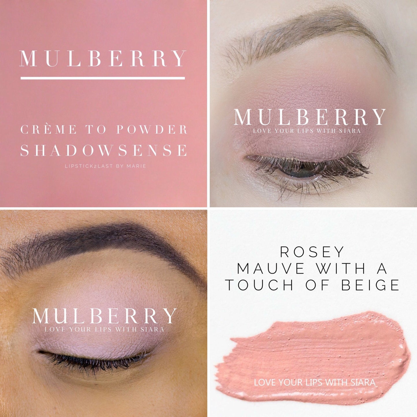 ShadowSense Mulberry Creme to Powder