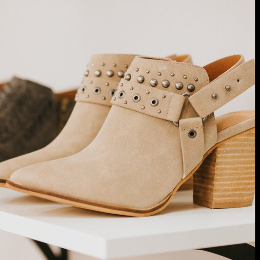 Philomena Studded Boho Bootie