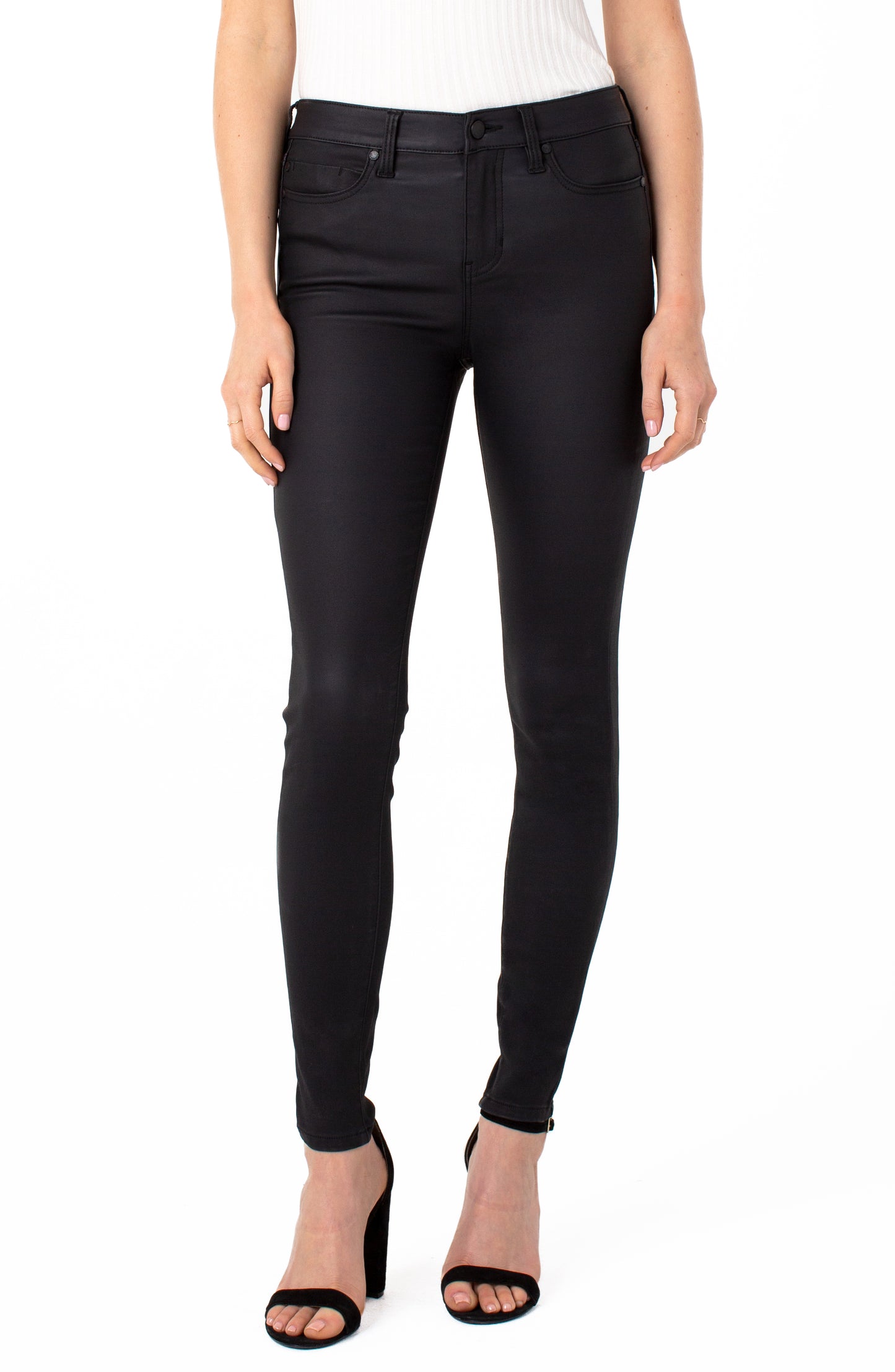 Liverpool Abby Skinny Coated Pant