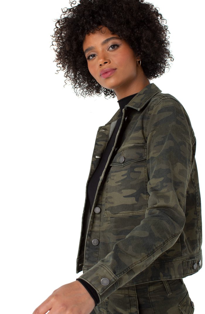 Liverpool Jacket with Patch Pockets (camouflage)