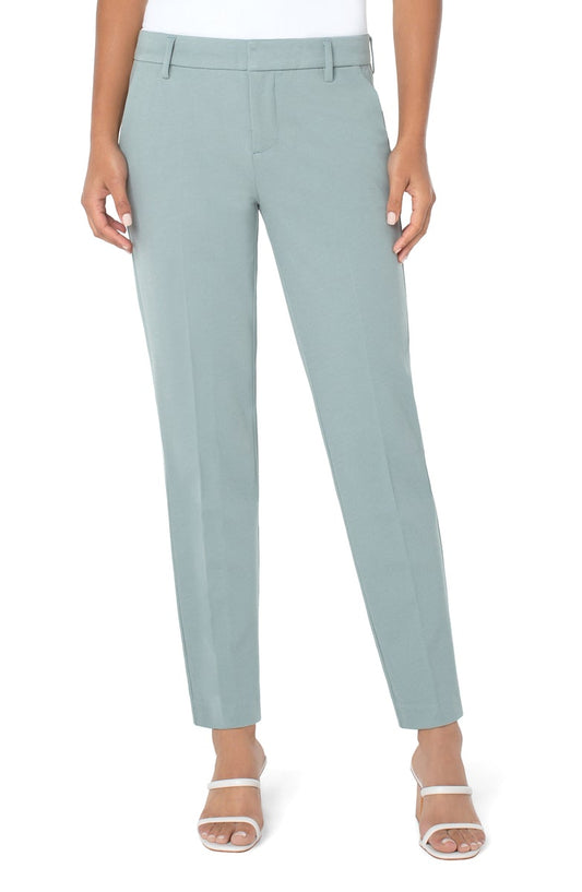 Liverpool Kelsey Knit Trouser (Sea Green) (29" inseam)