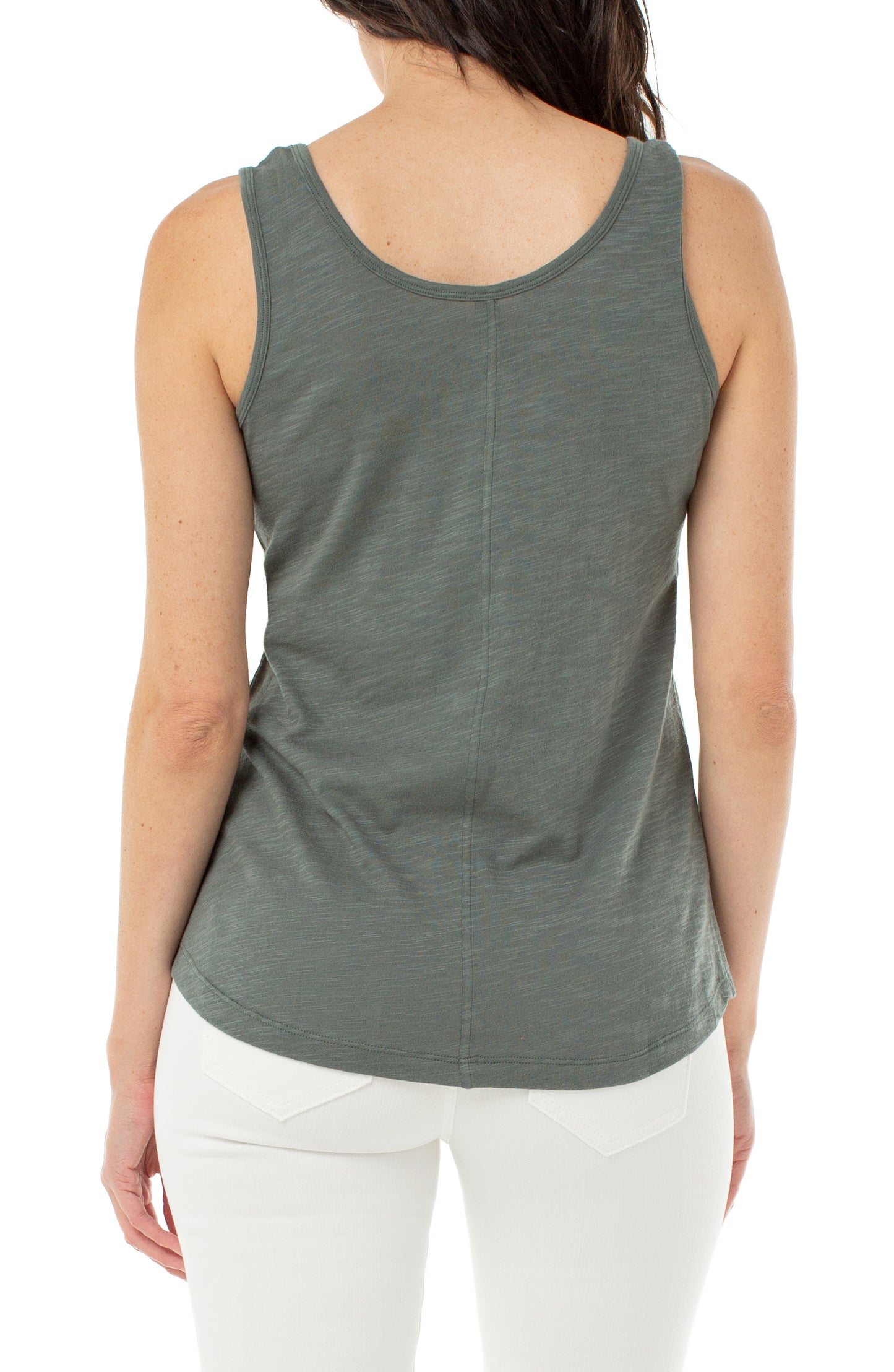 Liverpool Scoop Neck Knit Tank (solid colors)