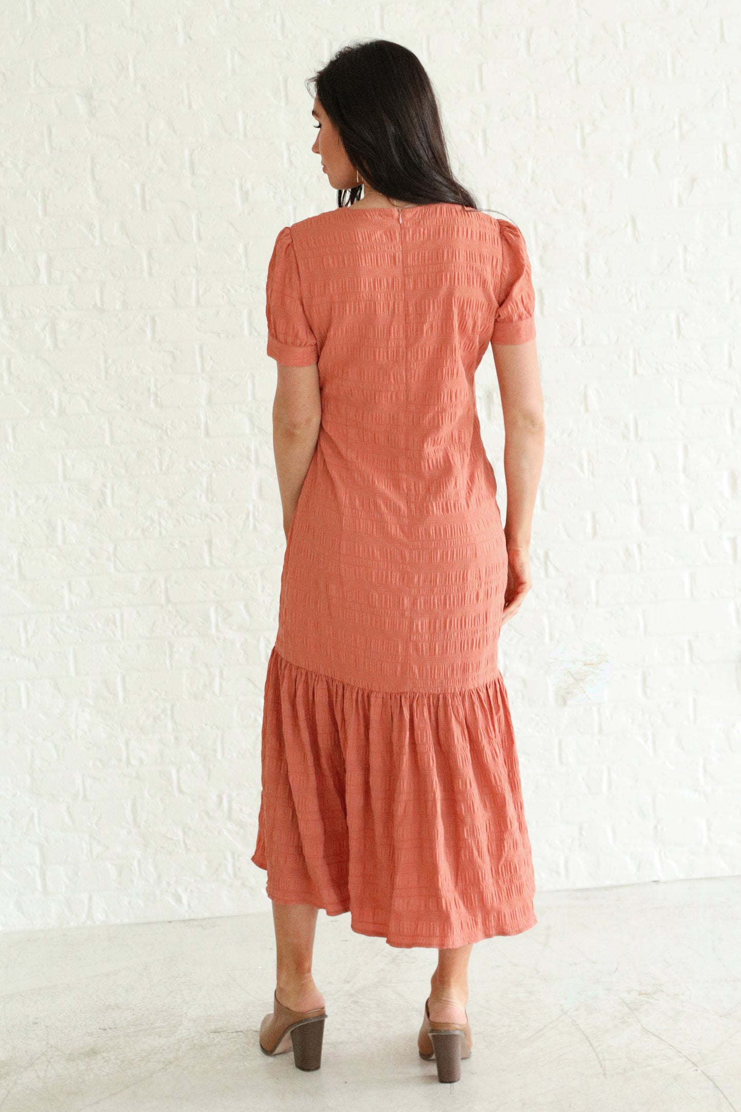 Kimber Coral Reef Wrap Dress