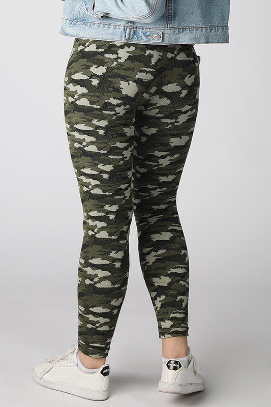 Nikibiki Leggings Camouflage Print