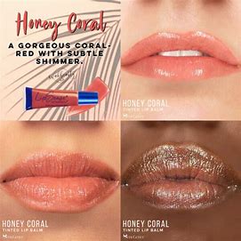 LipSense Honey Coral Tinted Lip Balm