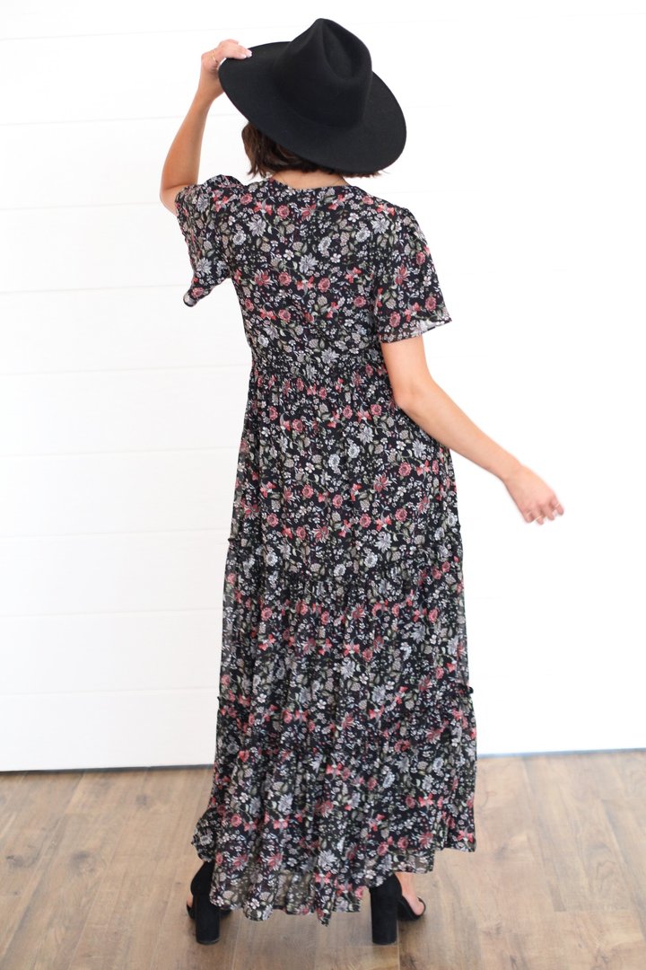 The Eden Botanical Print Dress