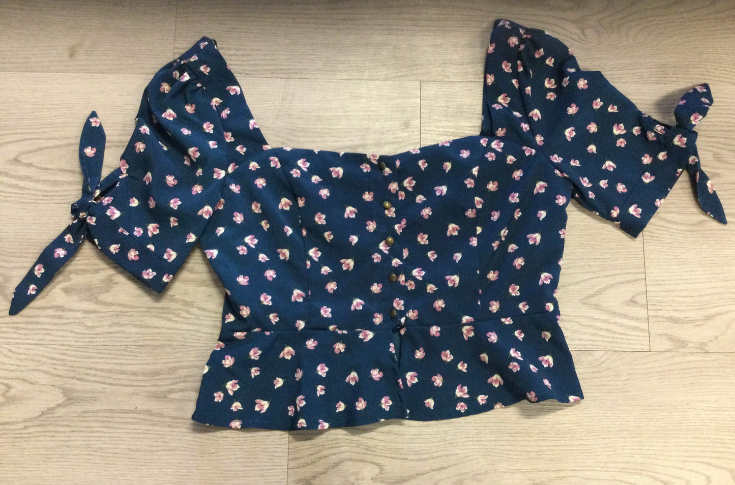 Mid length floral top