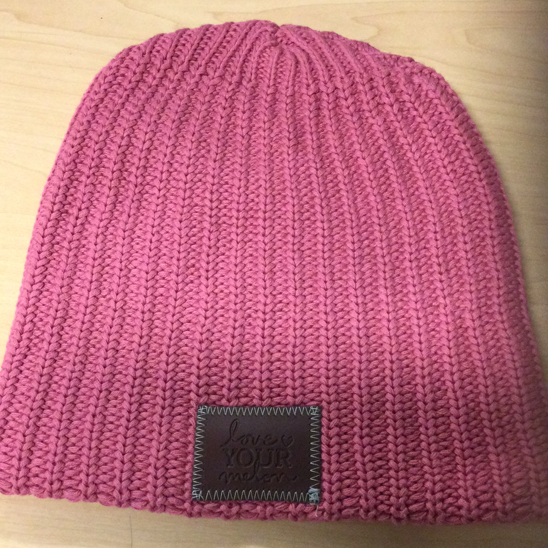 LYM  Beanie Brown Patch