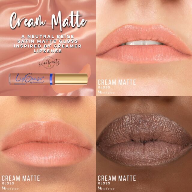 Lipsense Cream Matte Gloss