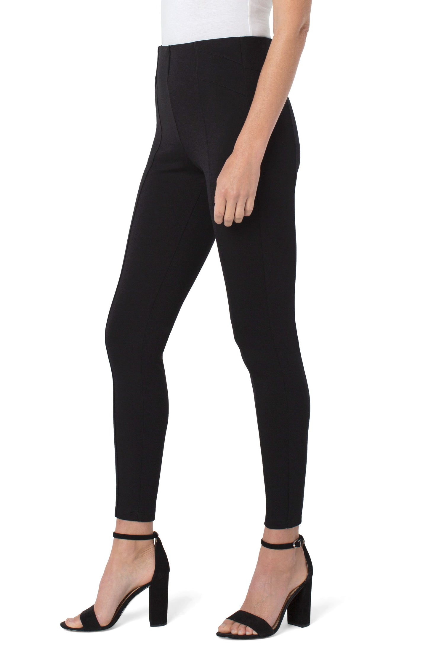 Liverpool Reese Seamed Pull-On Leggings